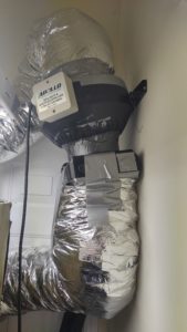 Duct Fan, Ice Box & Ducts